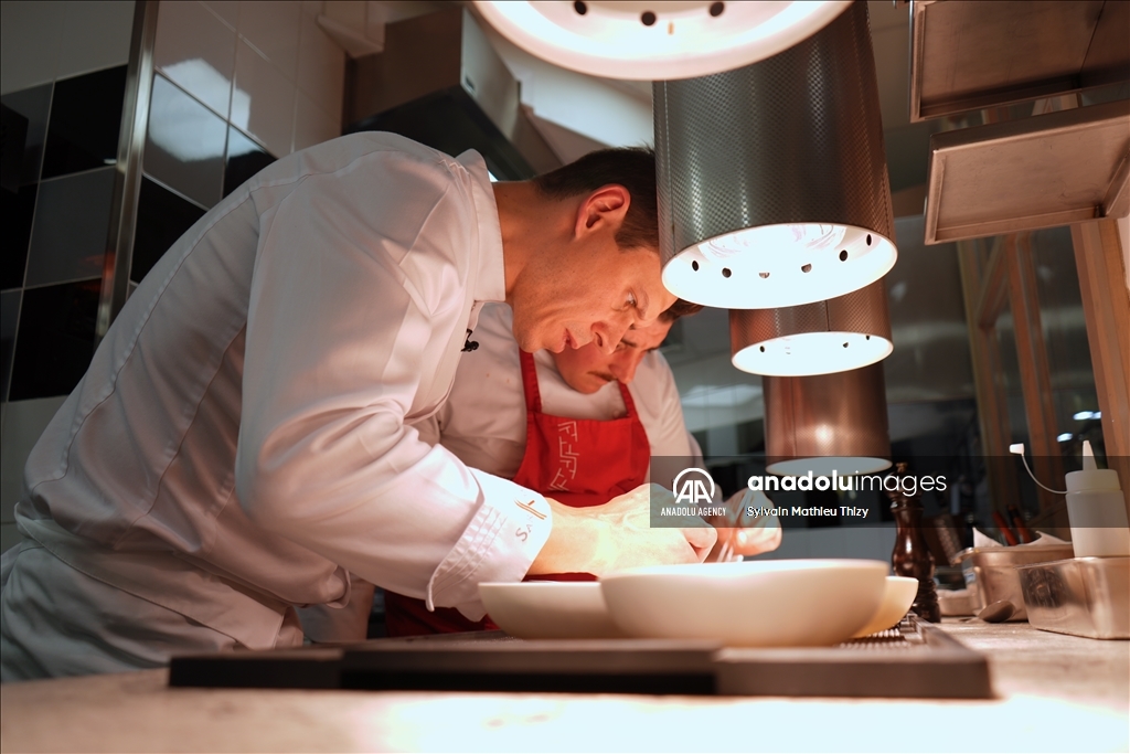 Michelin-starred French chef Sebastien Vauxion