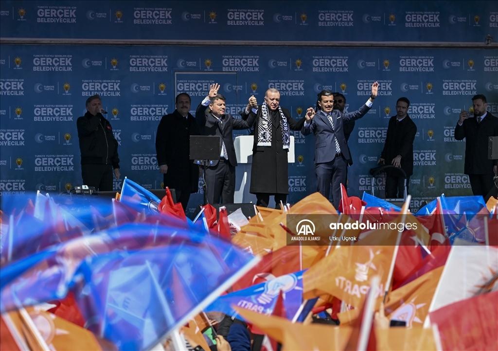 Cumhurbaşkanı ve AK Parti Genel Başkanı Erdoğan, Aksaray’da