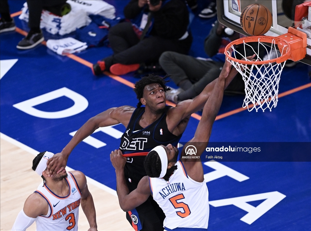 New York Knicks v Detroit Pistons - NBA
