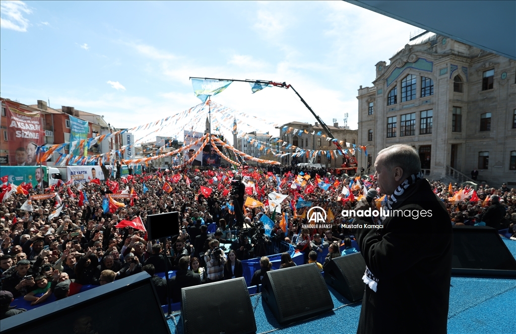 Cumhurbaşkanı ve AK Parti Genel Başkanı Erdoğan, Aksaray'da