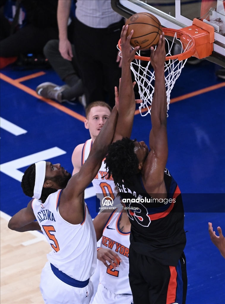 New York Knicks v Detroit Pistons - NBA