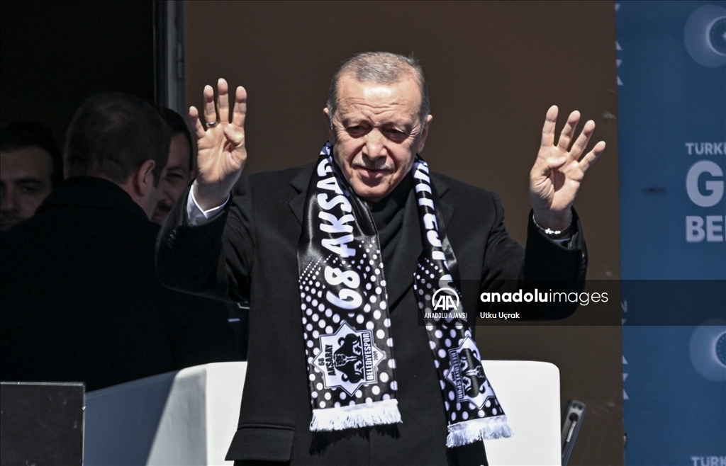 Cumhurbaşkanı ve AK Parti Genel Başkanı Erdoğan, Aksaray’da
