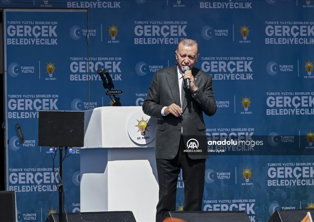 Cumhurbaşkanı ve AK Parti Genel Başkanı Erdoğan, Aksaray’da