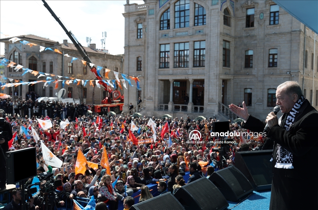 Cumhurbaşkanı ve AK Parti Genel Başkanı Erdoğan, Aksaray'da