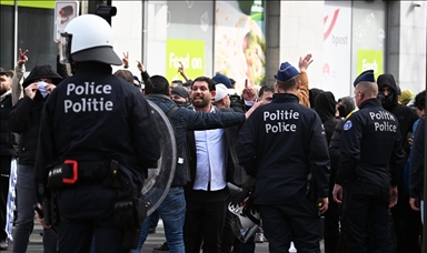 Сторонники РКК совершили беспорядки перед зданием Европарламента в Брюсселе