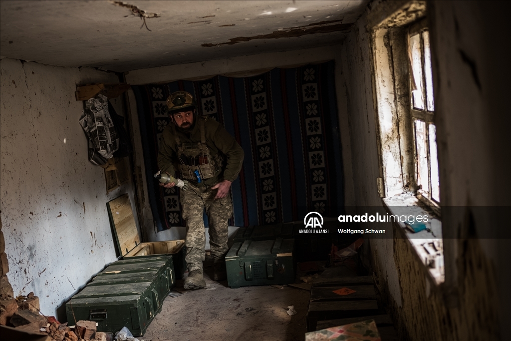 Ukrayna'nın Toretsk kentinde askeri hareketlilik sürüyor