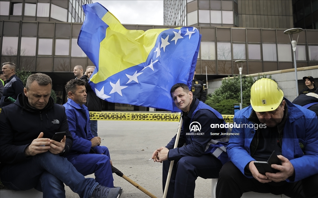 Protest rudara u Sarajevu: Bojimo se da se ne ponovi februar 2014. godine