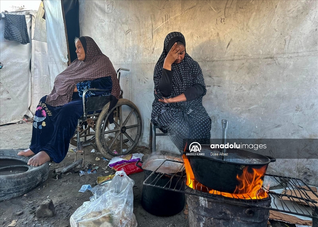 Filistinli felçli El Fayyumi'nin yaşam mücadelesi