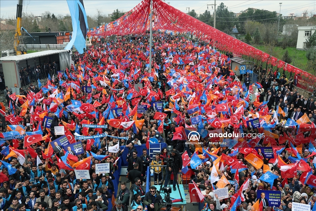 Cumhurbaşkanı ve AK Parti Genel Başkanı Erdoğan, Diyarbakır’da