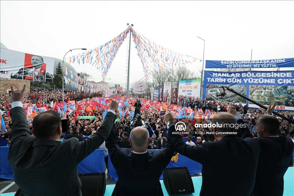 Cumhurbaşkanı ve AK Parti Genel Başkanı Erdoğan, Bursa’da