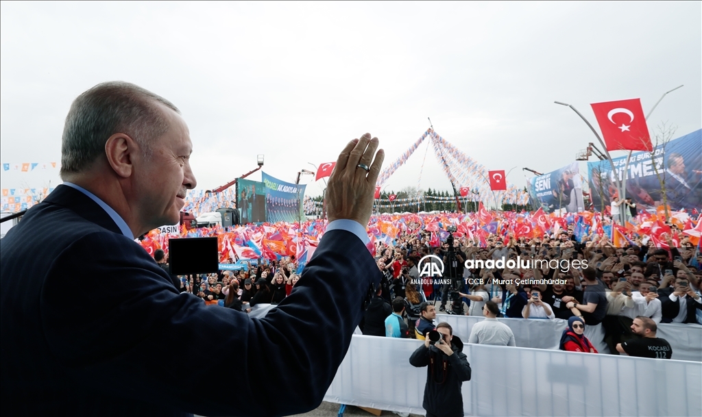 Cumhurbaşkanı ve AK Parti Genel Başkanı Erdoğan, Kocaeli’de