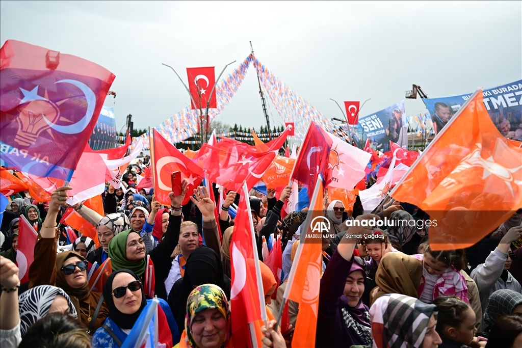 AK Parti'nin Kocaeli mitingi