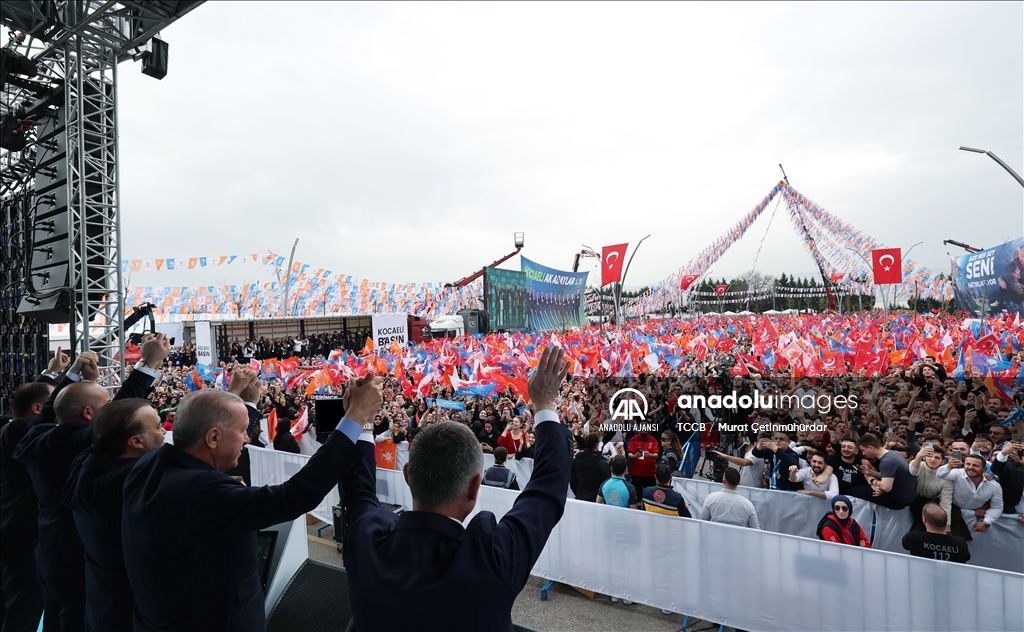 Cumhurbaşkanı ve AK Parti Genel Başkanı Erdoğan, Kocaeli’de