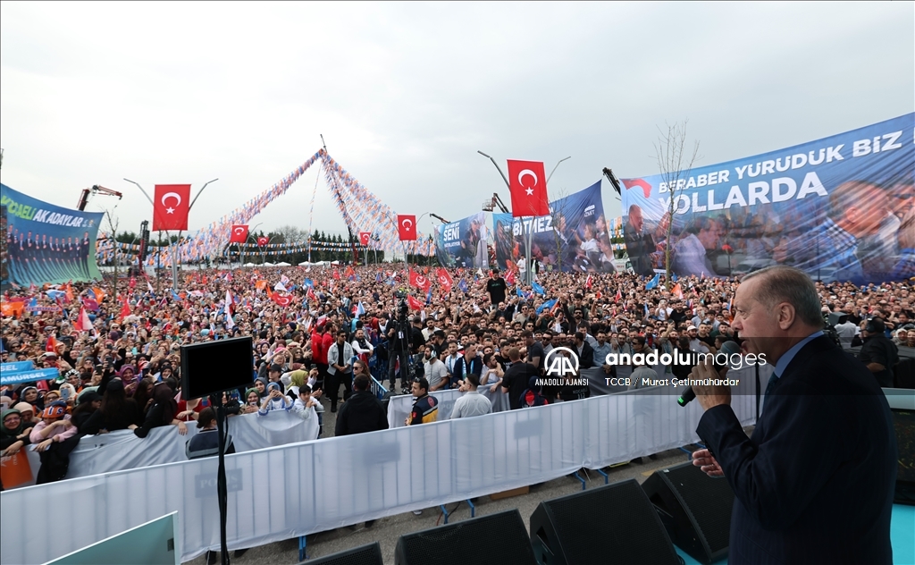 Cumhurbaşkanı ve AK Parti Genel Başkanı Erdoğan, Kocaeli’de