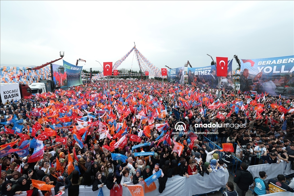 Cumhurbaşkanı ve AK Parti Genel Başkanı Erdoğan, Kocaeli’de