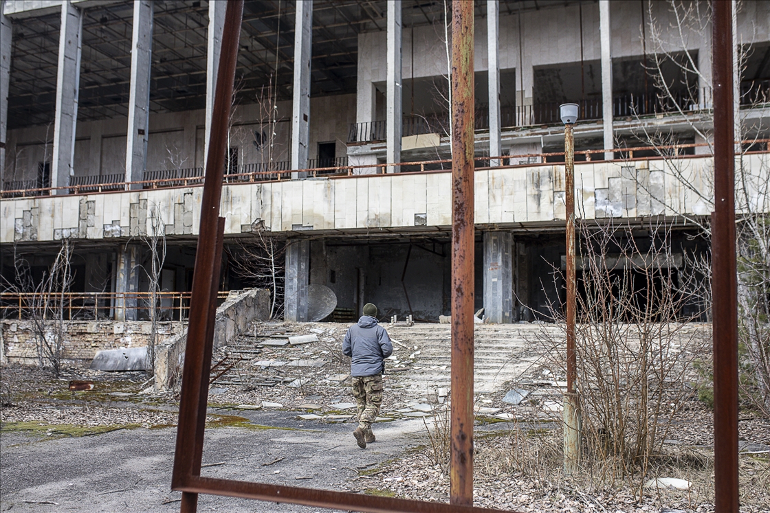 Припять- покинутый город в Украине, расположенный в Чернобыльской зоне отчуждения 