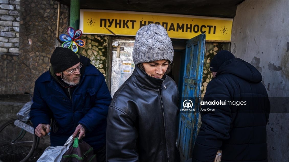 Ukraynalı siviller savaşın izlerini taşıyan Chasiv Yar'da hayatta kalmaya devam ediyor