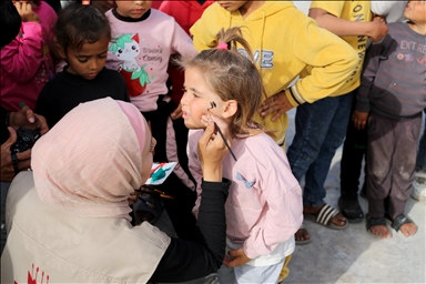 Добровольцы подарили улыбку детям Газы