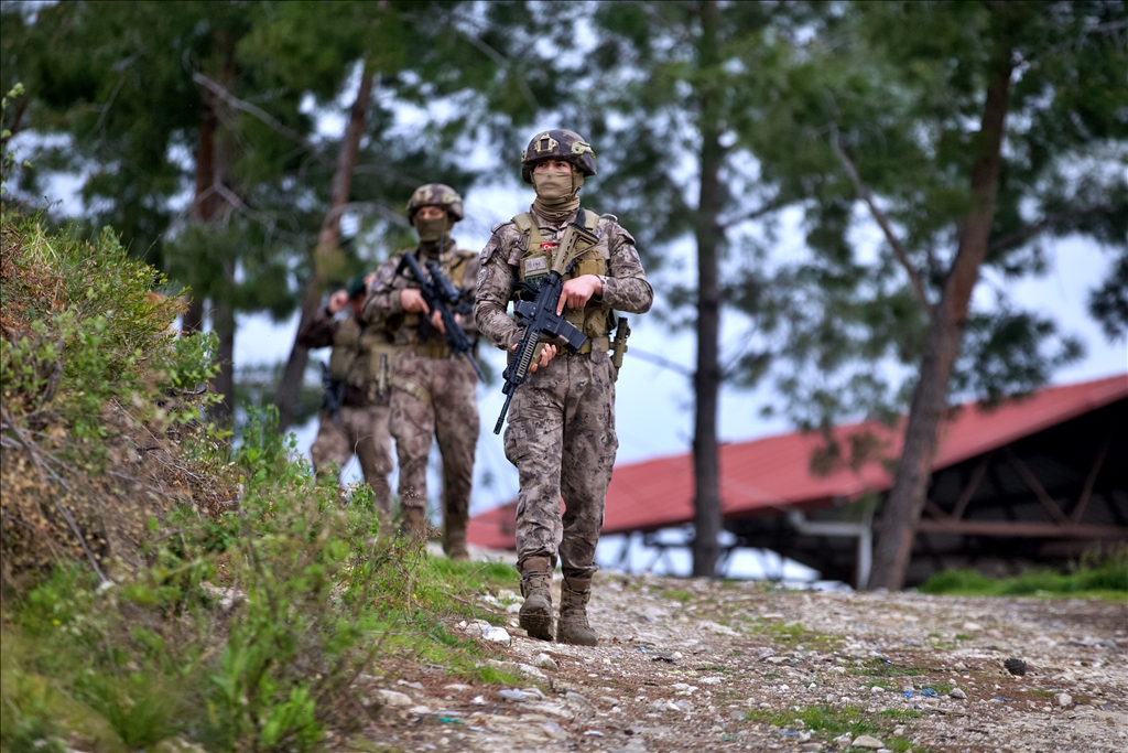 "Amanos kartalları" teröristlerin korkulu rüyası olmaya devam ediyor