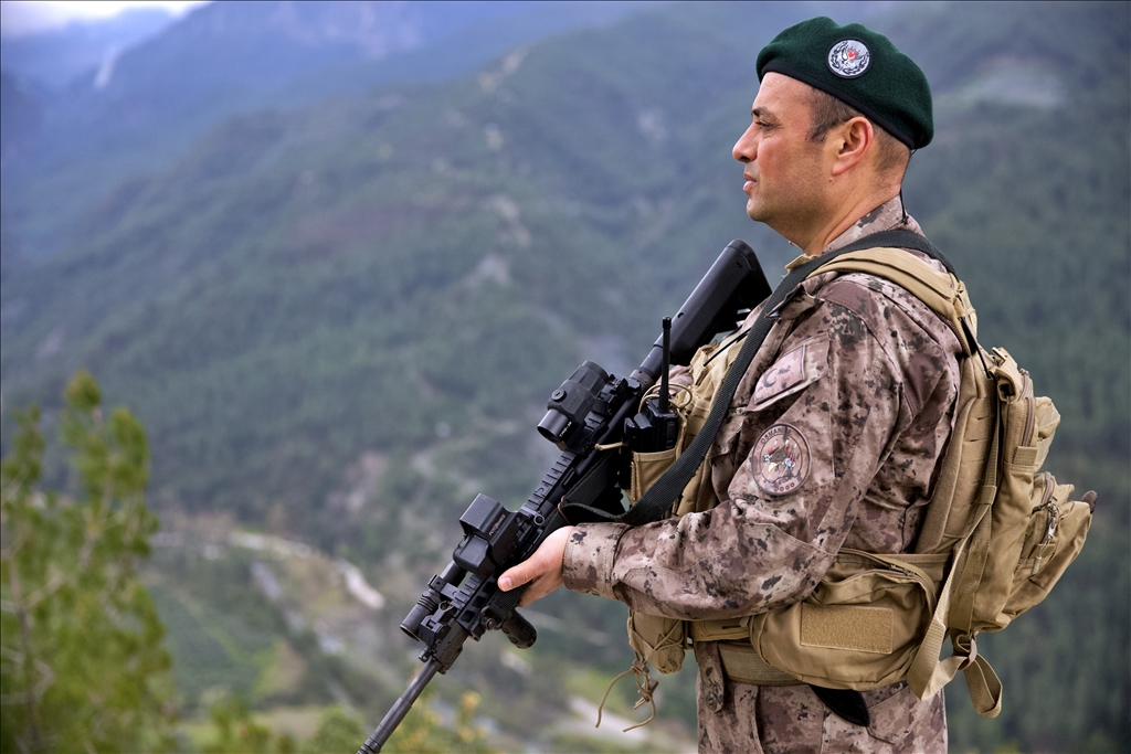 "Amanos kartalları" teröristlerin korkulu rüyası olmaya devam ediyor