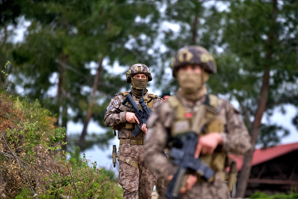 "Amanos kartalları" teröristlerin korkulu rüyası olmaya devam ediyor