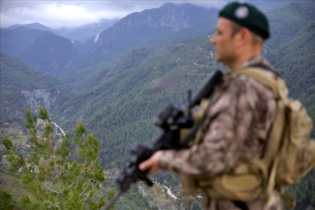 "Amanos kartalları" teröristlerin korkulu rüyası olmaya devam ediyor
