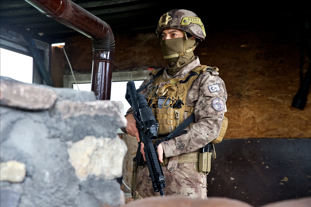 "Amanos kartalları" teröristlerin korkulu rüyası olmaya devam ediyor