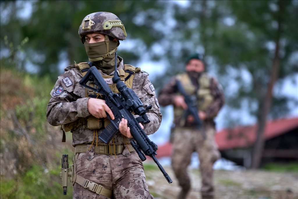 "Amanos kartalları" teröristlerin korkulu rüyası olmaya devam ediyor