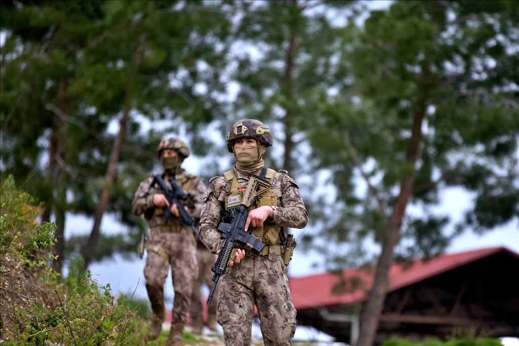 "Amanos kartalları" teröristlerin korkulu rüyası olmaya devam ediyor