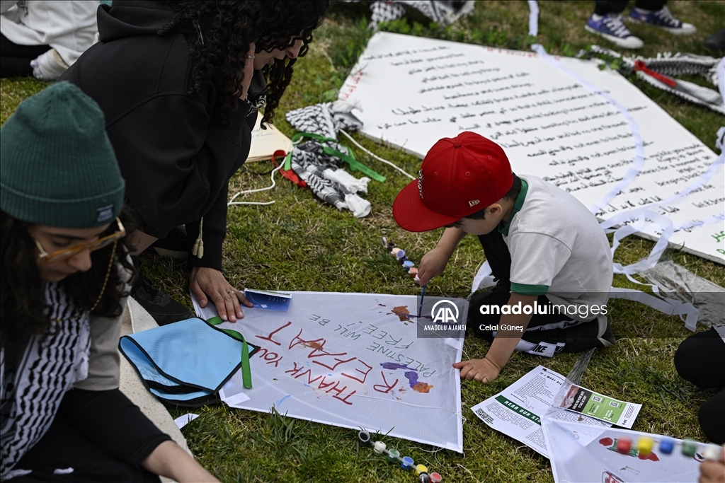 Washington'da Ulusal Kiraz Çiçeği Uçurtma Festivali 