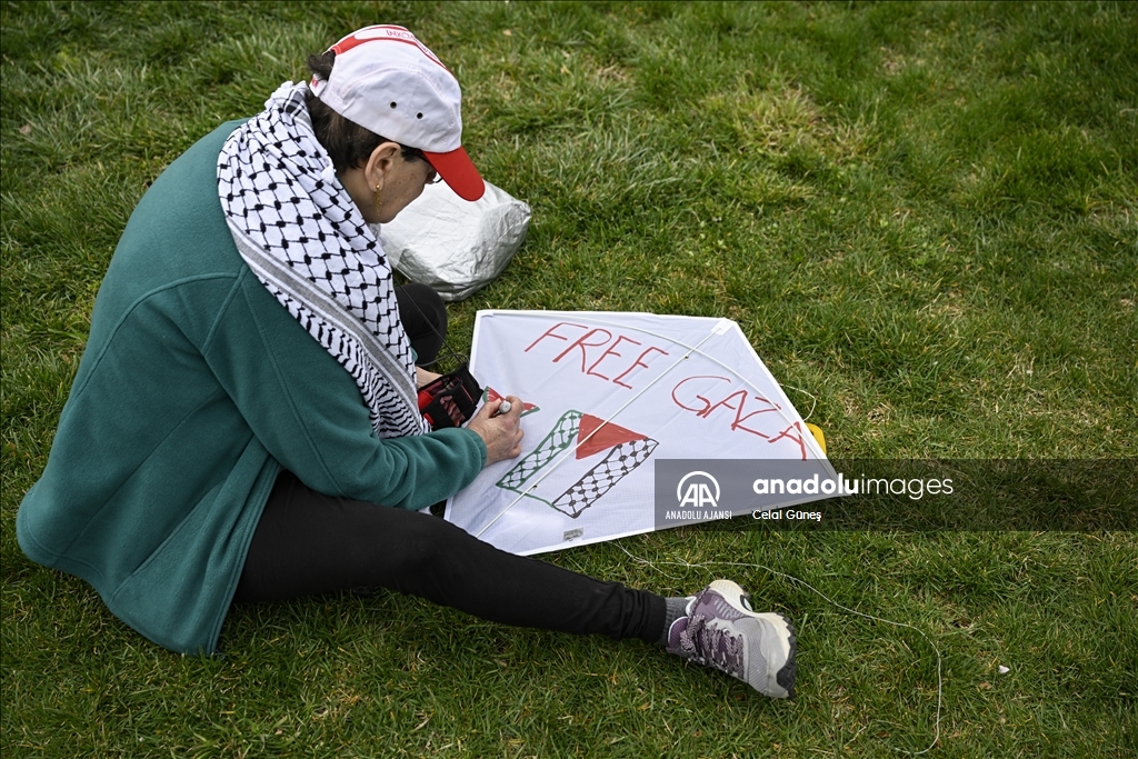 Washington'da Ulusal Kiraz Çiçeği Uçurtma Festivali 