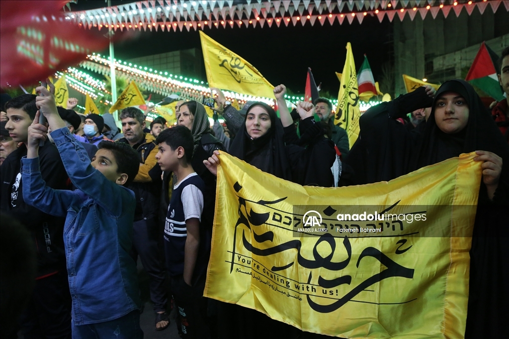 İran'ın Şam’daki diplomatik misyonuna düzenlenen saldırı Tahran'da protesto edildi