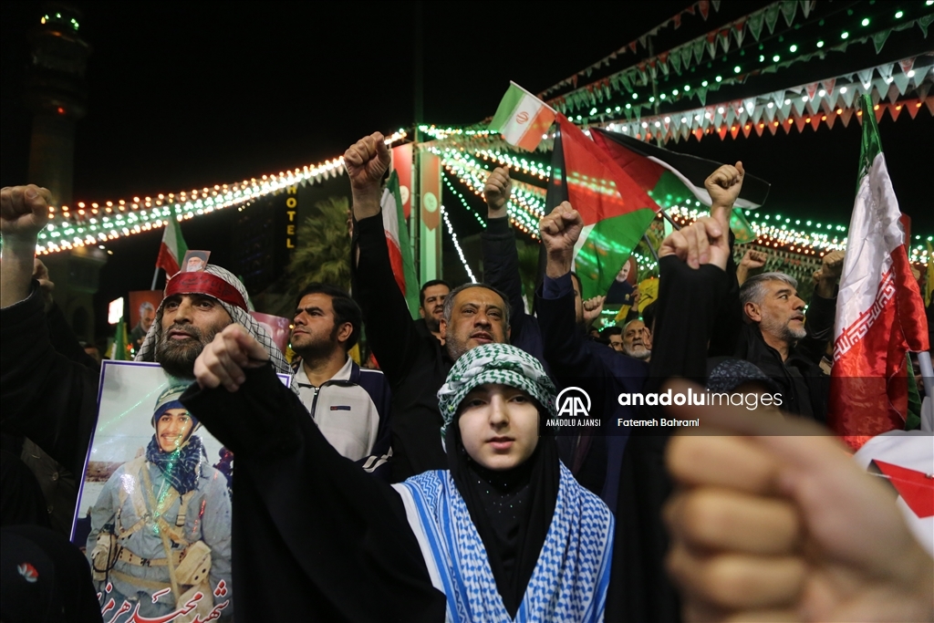 İran'ın Şam’daki diplomatik misyonuna düzenlenen saldırı Tahran'da protesto edildi