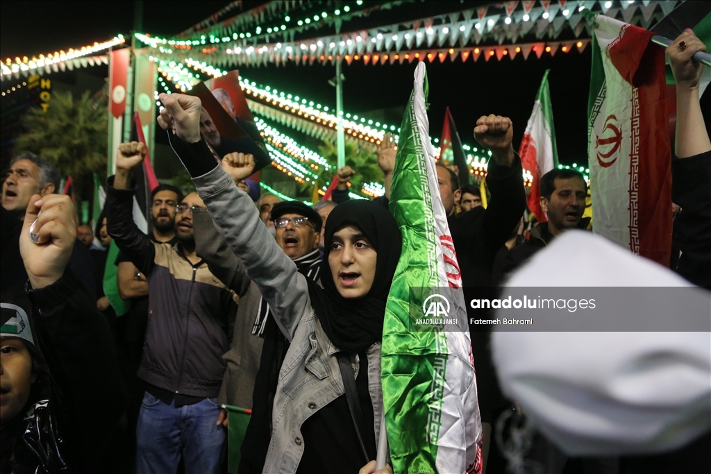 İran'ın Şam’daki diplomatik misyonuna düzenlenen saldırı Tahran'da protesto edildi