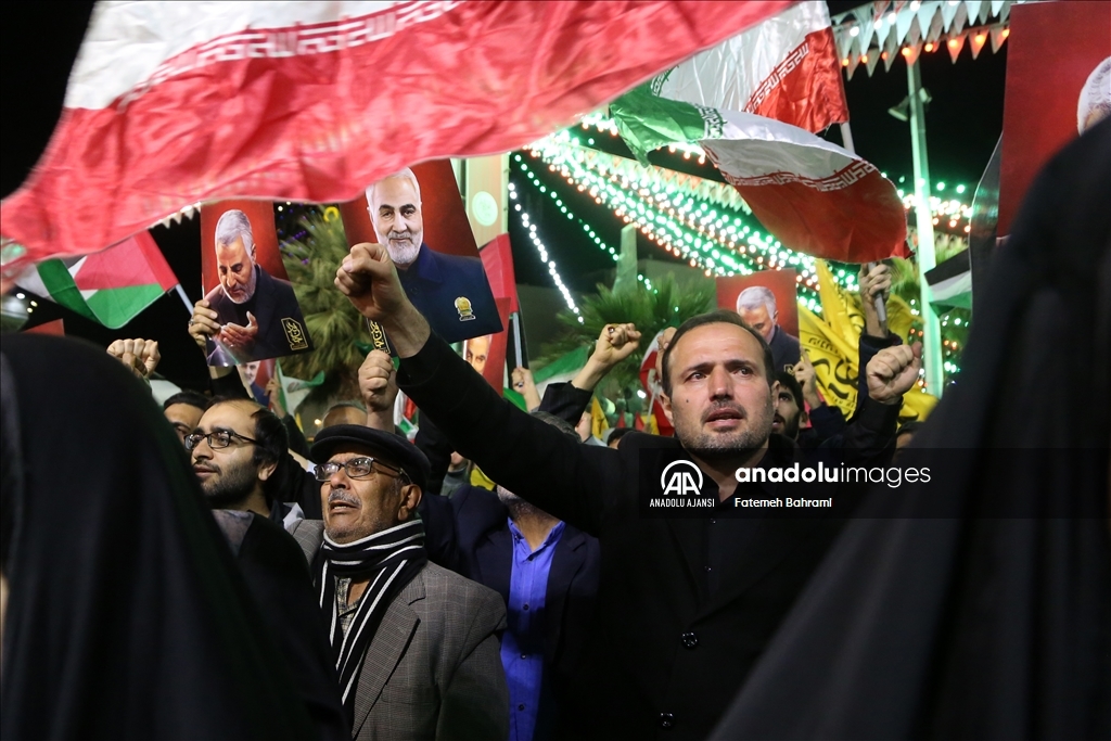 İran'ın Şam’daki diplomatik misyonuna düzenlenen saldırı Tahran'da protesto edildi