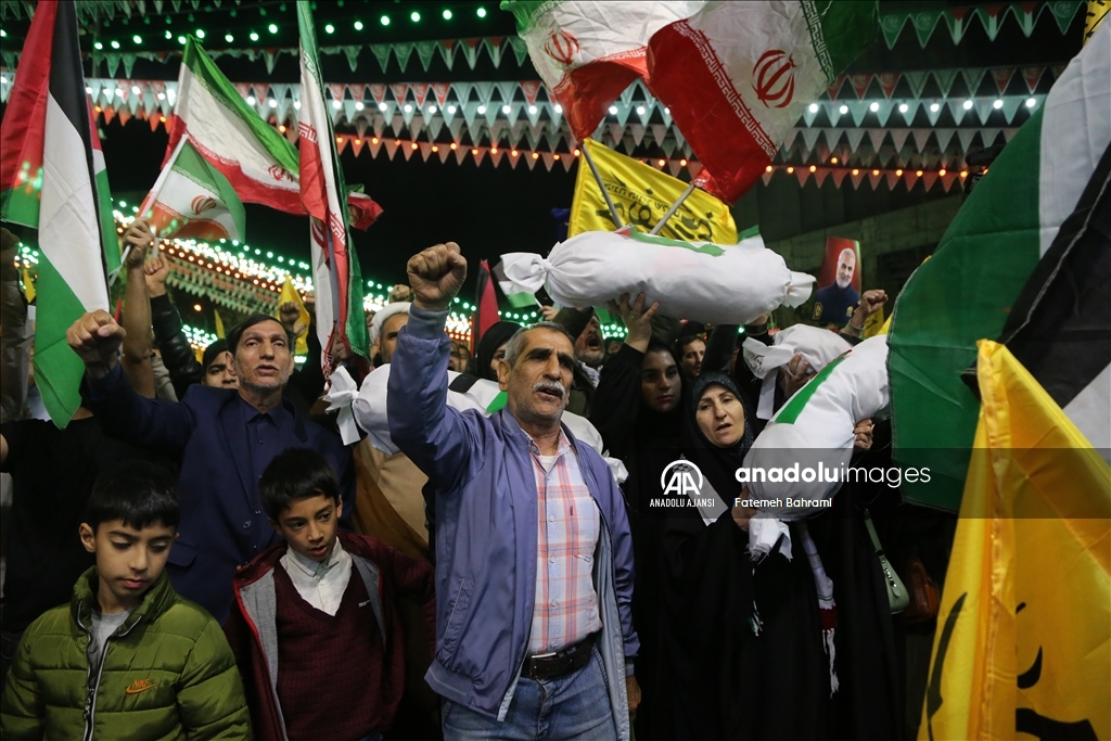 İran'ın Şam’daki diplomatik misyonuna düzenlenen saldırı Tahran'da protesto edildi