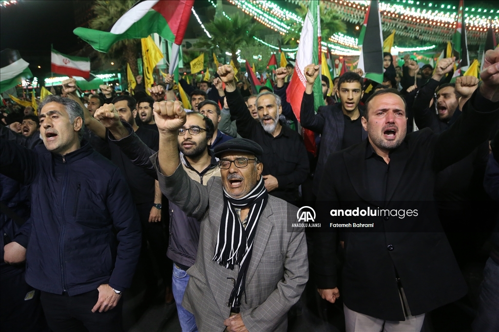 İran'ın Şam’daki diplomatik misyonuna düzenlenen saldırı Tahran'da protesto edildi