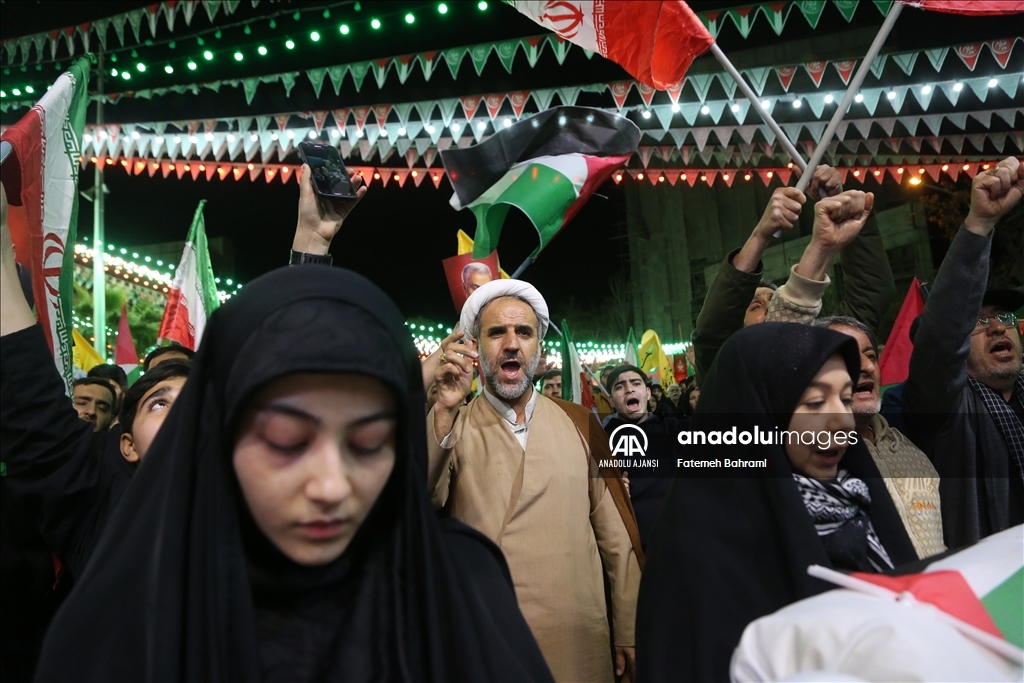 İran'ın Şam’daki diplomatik misyonuna düzenlenen saldırı Tahran'da protesto edildi