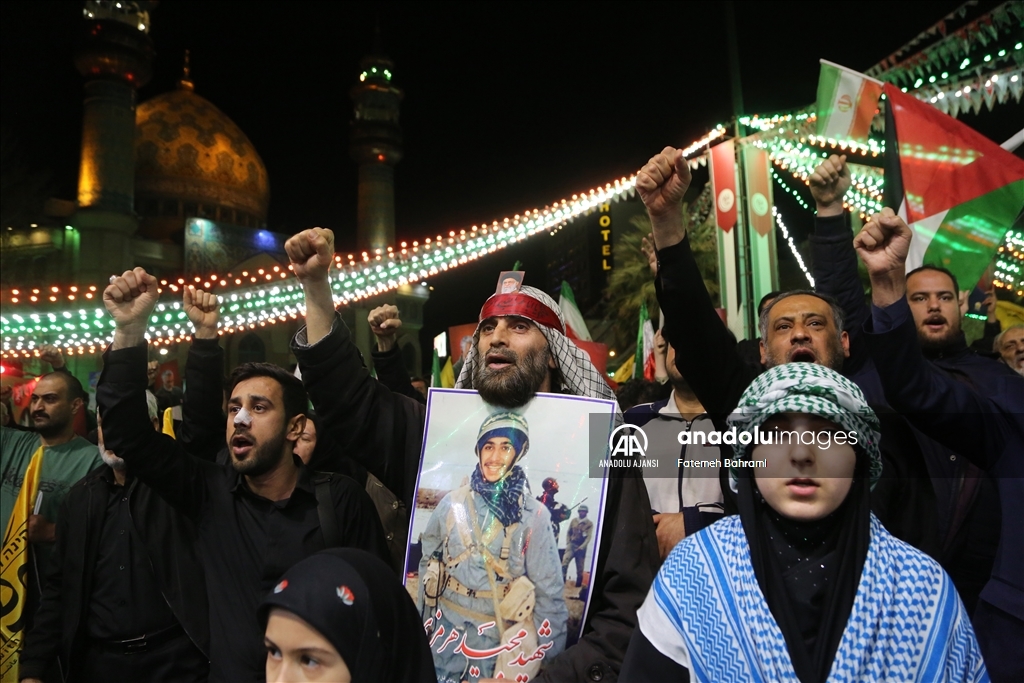 İran'ın Şam’daki diplomatik misyonuna düzenlenen saldırı Tahran'da protesto edildi