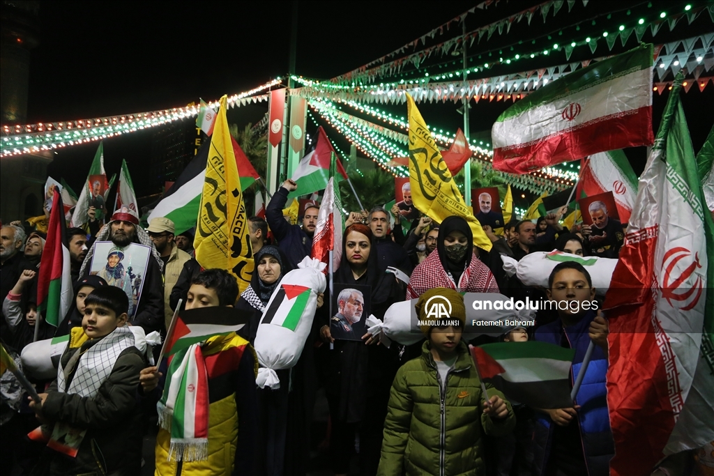İran'ın Şam’daki diplomatik misyonuna düzenlenen saldırı Tahran'da protesto edildi