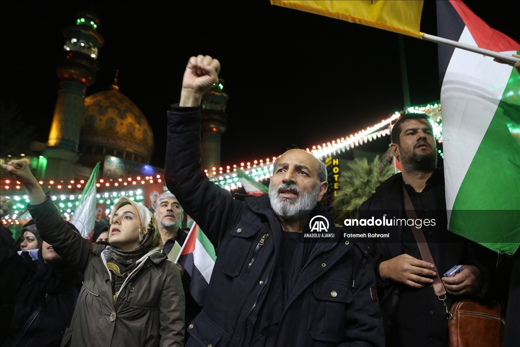 İran'ın Şam’daki diplomatik misyonuna düzenlenen saldırı Tahran'da protesto edildi