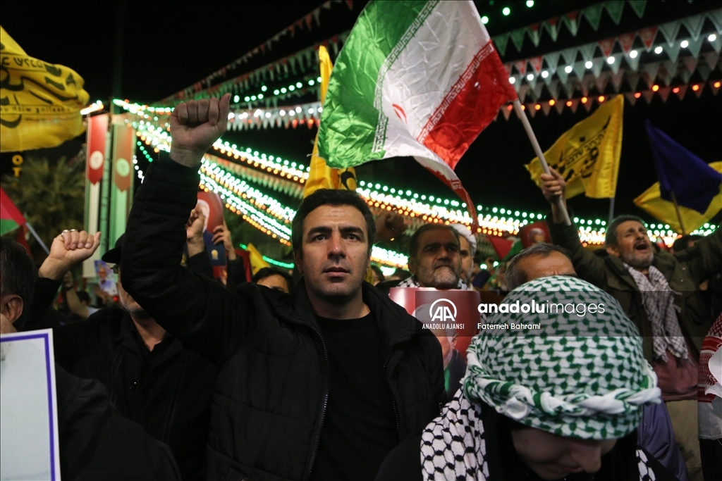 İran'ın Şam’daki diplomatik misyonuna düzenlenen saldırı Tahran'da protesto edildi