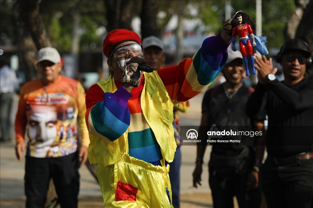 Holy Week celebrations in Caracas