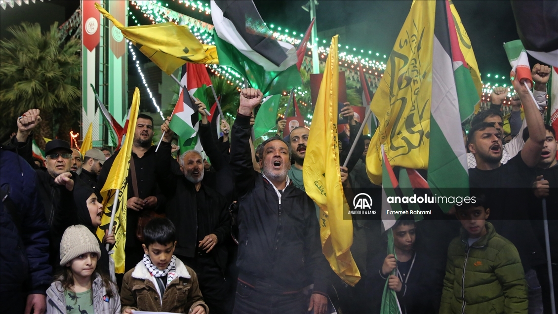 İran'ın Şam’daki diplomatik misyonuna düzenlenen saldırı Tahran'da protesto edildi