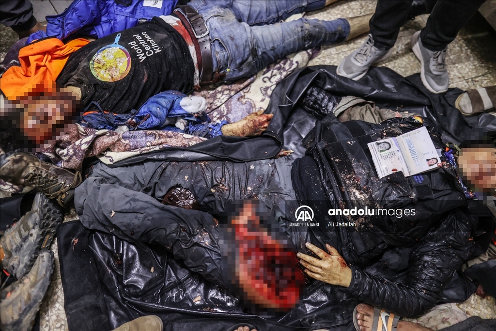 İsrail'in Gazze'ye saldırısında uluslararası yardım kuruluşunun Batı uyruklu çalışanları öldü