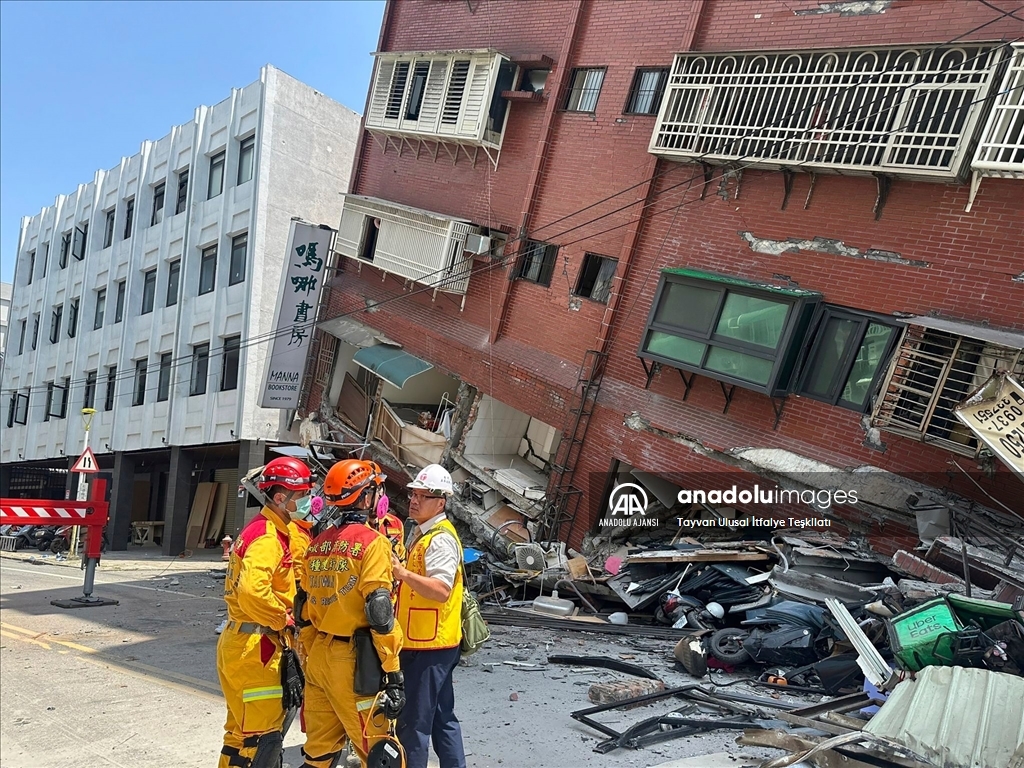 Tayvan'da 7,4 büyüklüğünde deprem