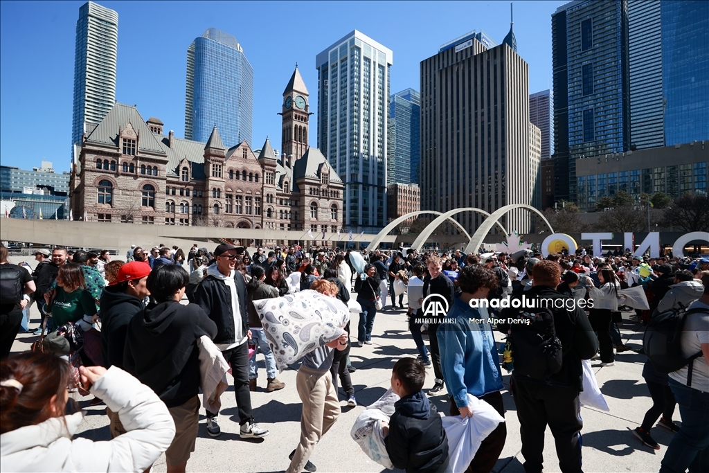 Toronto'da Uluslararası Yastık Savaşı Günü
