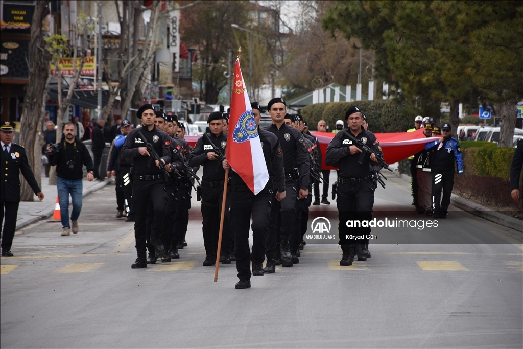 Niğde'de Türk Polis Teşkilatının 179. kuruluş yıl dönümü kutlandı