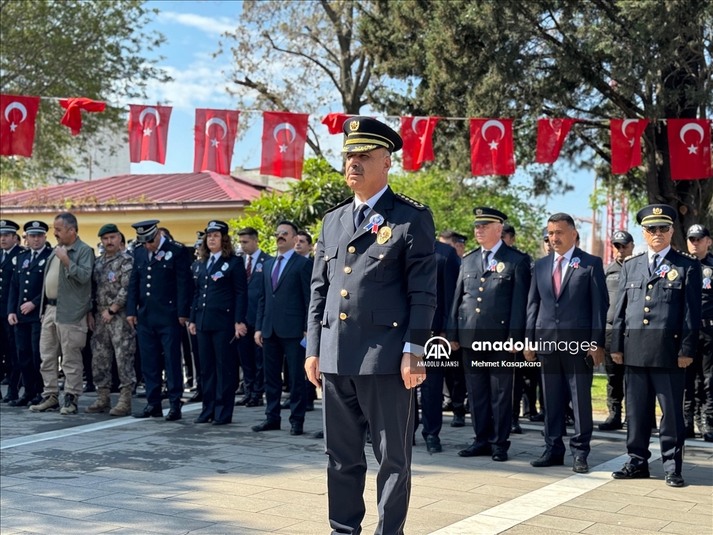 Kahramanmaraş'ta Türk Polis Teşkilatının kuruluşunun 179. yıl dönümü kutlandı