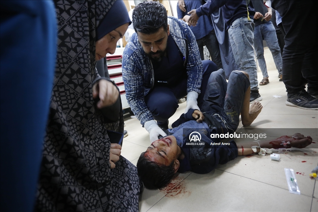 İsrail ordusunun Gazze Şeridi’ne yönelik saldırıları devam ediyor